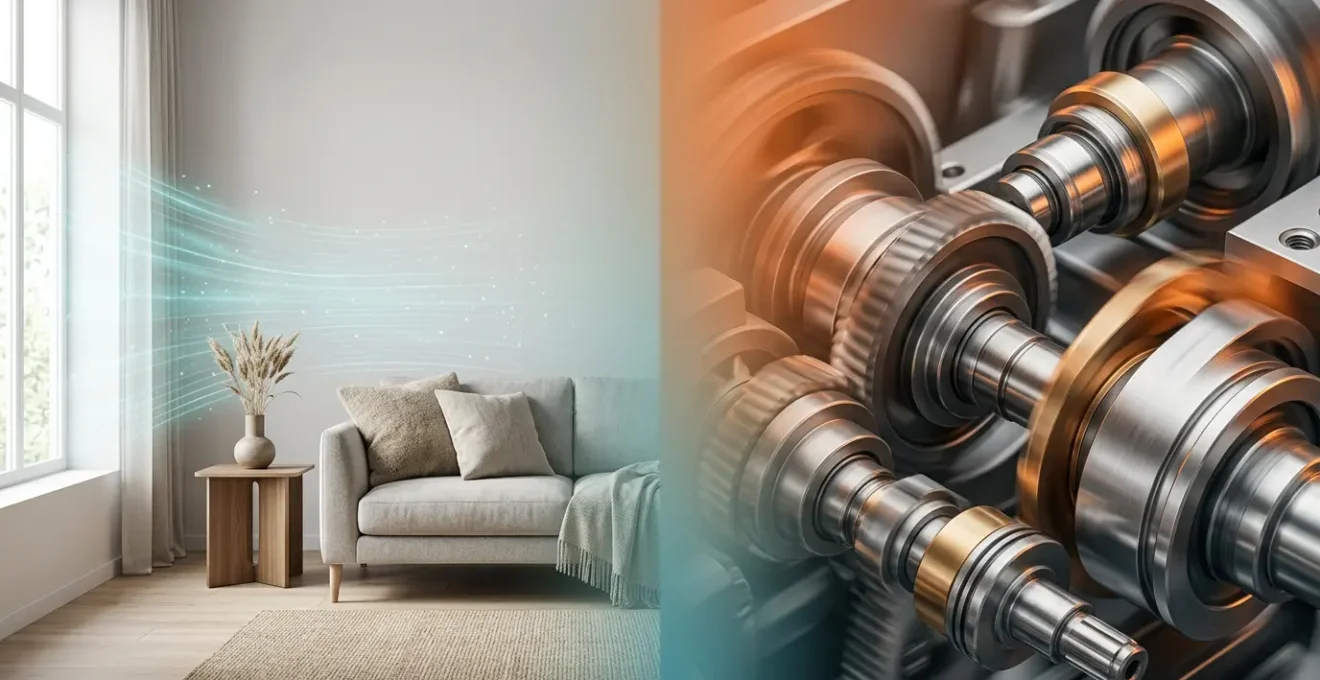 Technologie Inverter d'un climatiseur avec compresseur à vitesse variable en fonctionnement